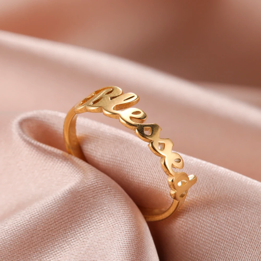 "Blessed" ring (Adjustable: US sizes 6–8.5)