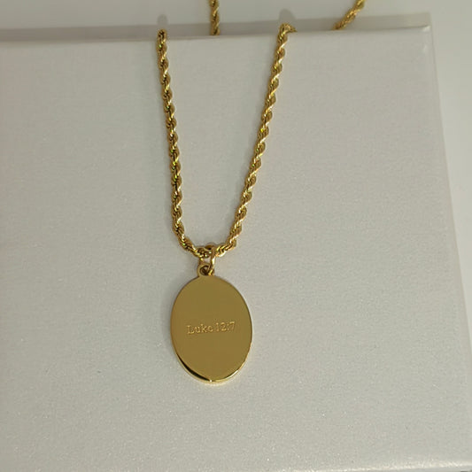 Luke 12:7 Necklace – “You Are Worth More