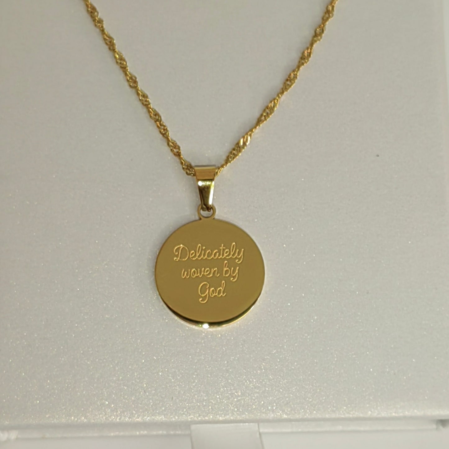 Psalm 139:13 Necklace – “Wonderfully Made”