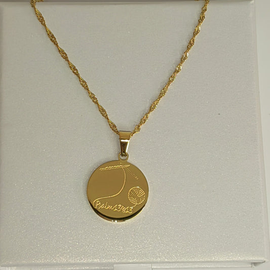 Psalm 139:13 Necklace – “Wonderfully Made”