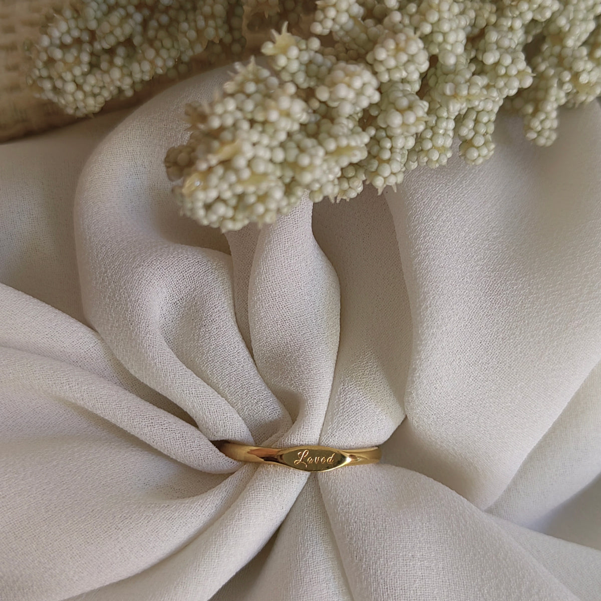 Love Engraved Ring