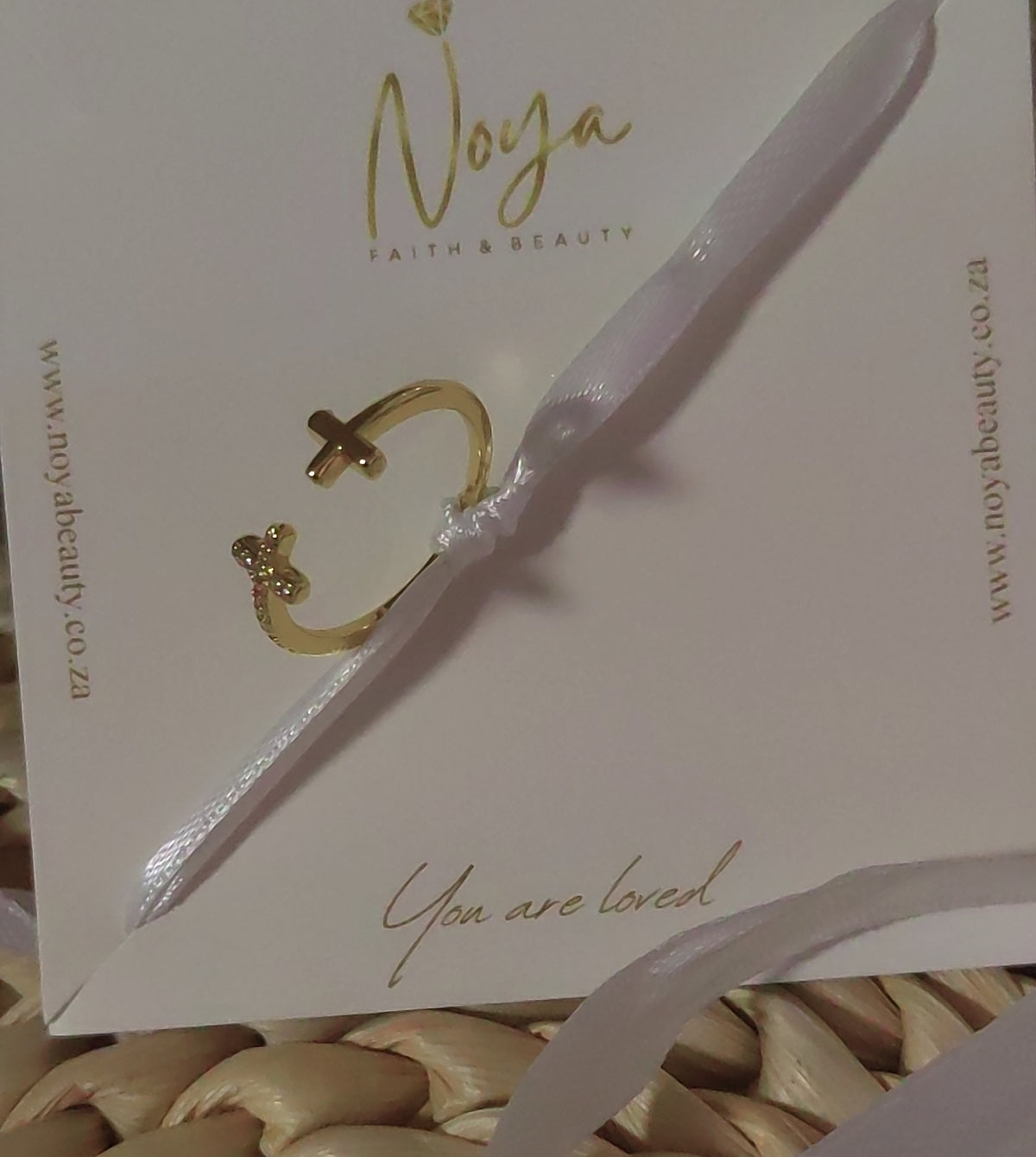 Faith Cross Ring