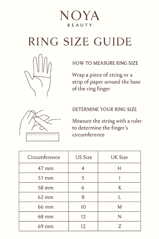 "Grace" ring(Adjustable fit: US sizes 6–8.5)