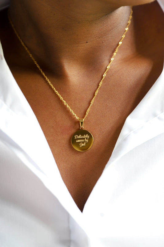 Psalm 139:13 Necklace – “Wonderfully Made”