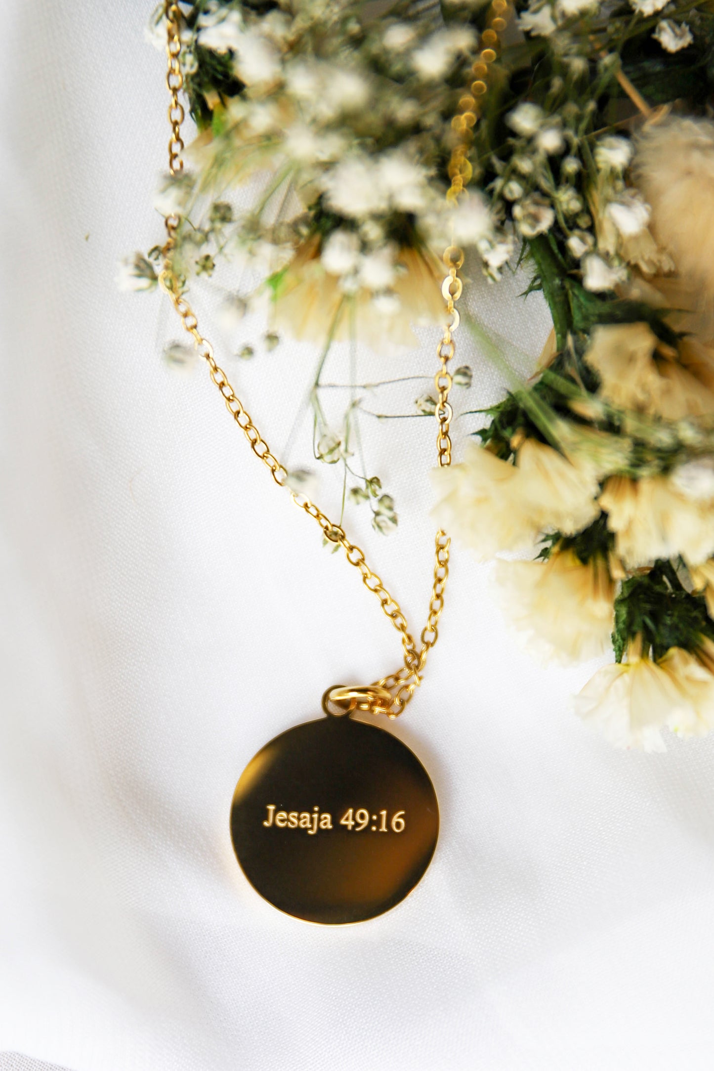 In Say hand gegraveer - Jesaja 49:16