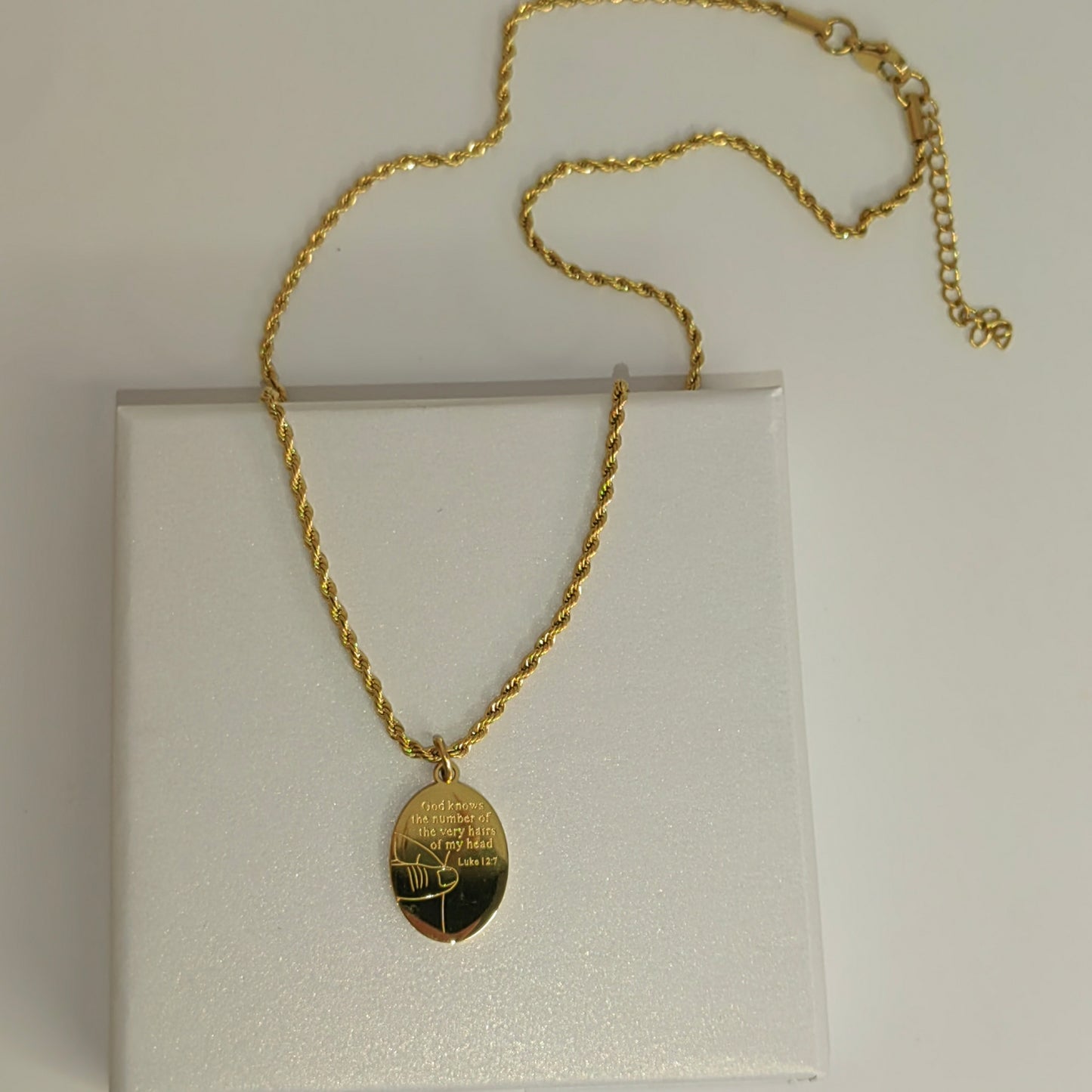 Luke 12:7 Necklace – “You Are Worth More