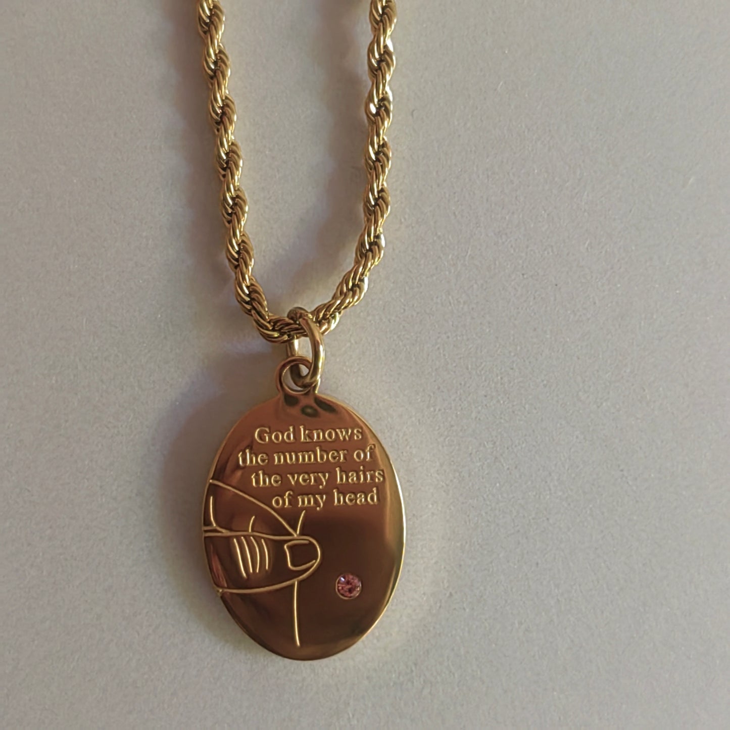 Luke 12:7 Necklace – “You Are Worth More