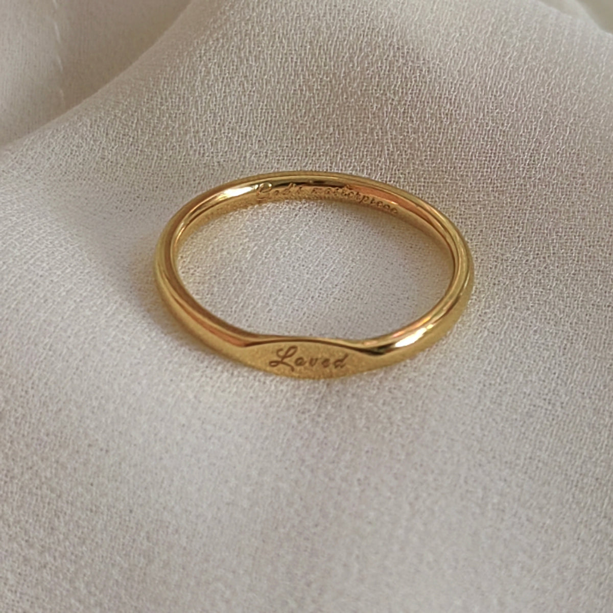 Love Engraved Ring