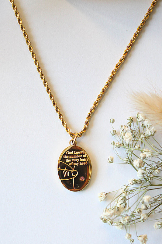 Luke 12:7 Necklace – “You Are Worth More