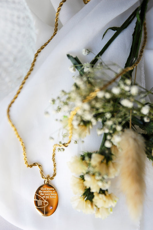 Luke 12:7 Necklace – “You Are Worth More