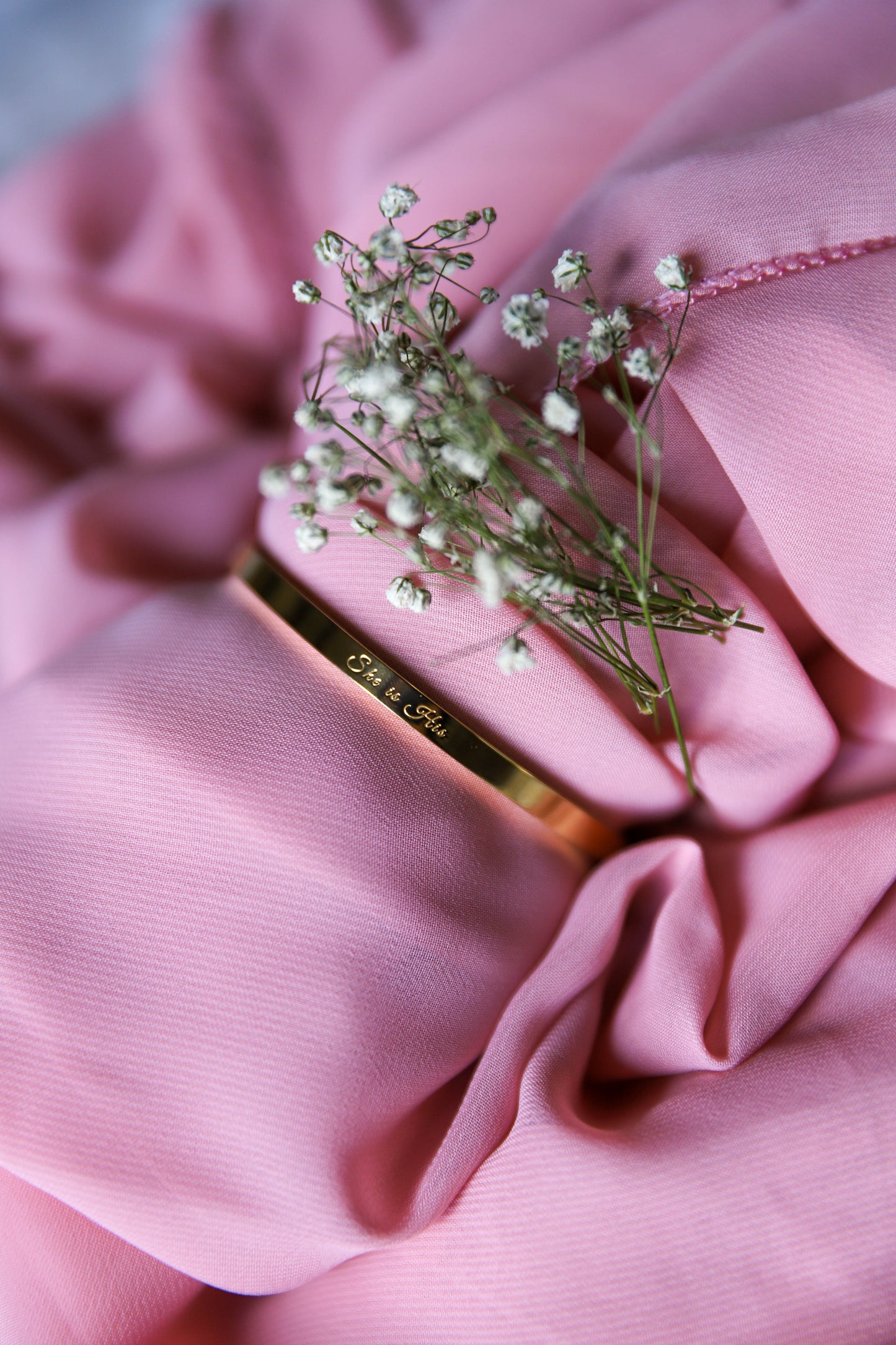 She is His – God’s Masterpiece Cuff Bracelet